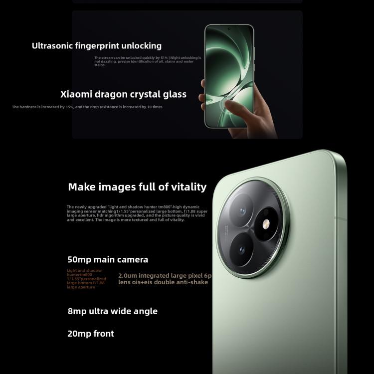 Xiaomi Redmi K80 Ultra, 16GB+512GB, 6.83 inch Xiaomi HyperOS 2 Dimensity 9400+ Octa Core, NFC, Network: 5G