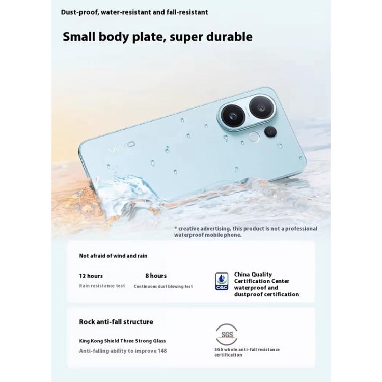 vivo S30, 12GB+512GB, Screen Fingerprint, 6.67 inch Android 15 Snapdragon 7 Gen 4 Octa Core, OTG, NFC, Network: 5G, Support Google Play