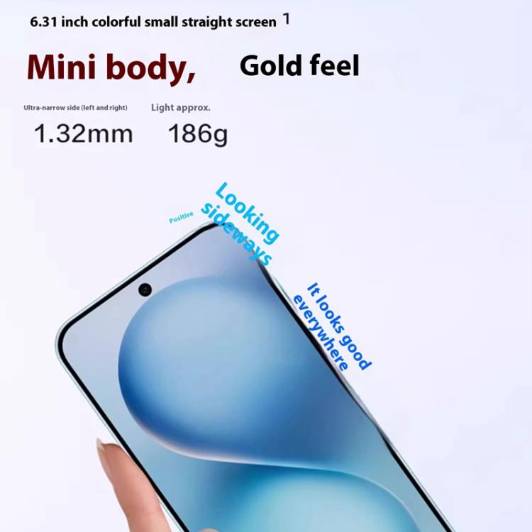 vivo S30 Pro mini, 12GB+512GB, Screen Fingerprint Identification, 6.31 inch Android 15 Dimensity 9400+ Octa Core, OTG, NFC, Network: 5G, Support Google Play