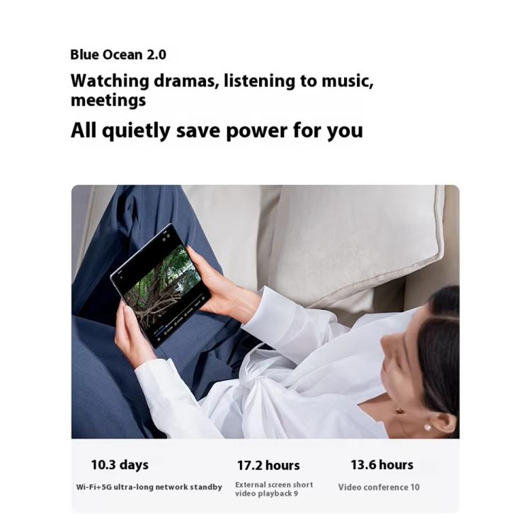 vivo X Fold5, 12GB+256GB, 8.03 inch + 6.53 inch Android 15 OriginOS 5 Snapdragon 8 Gen 3 Octa Core, OTG, NFC, Network: 5G