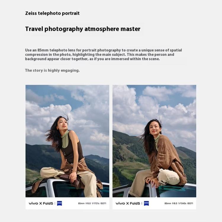 vivo X Fold5, 16GB+1TB, 8.03 inch + 6.53 inch Android 15 OriginOS 5 Snapdragon 8 Gen 3 Octa Core, OTG, NFC, Network: 5G