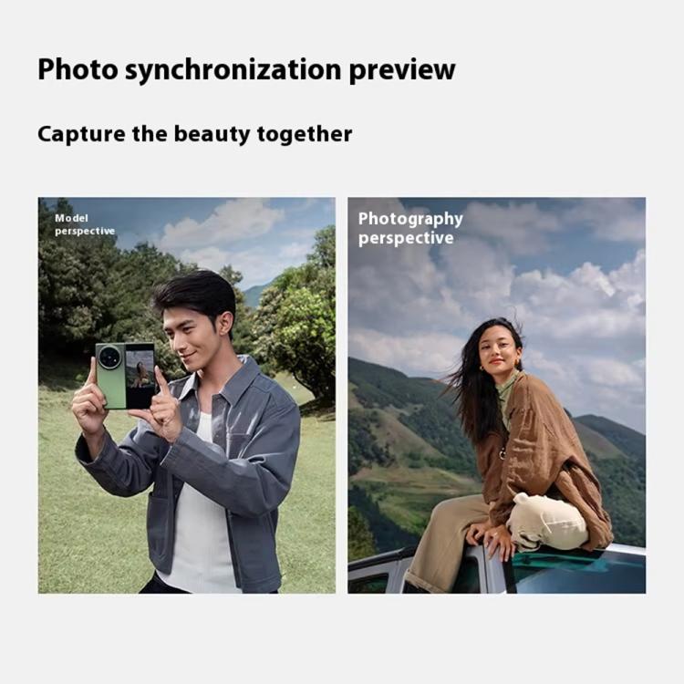 vivo X Fold5, 16GB+512GB, 8.03 inch + 6.53 inch Android 15 OriginOS 5 Snapdragon 8 Gen 3 Octa Core, OTG, NFC, Network: 5G