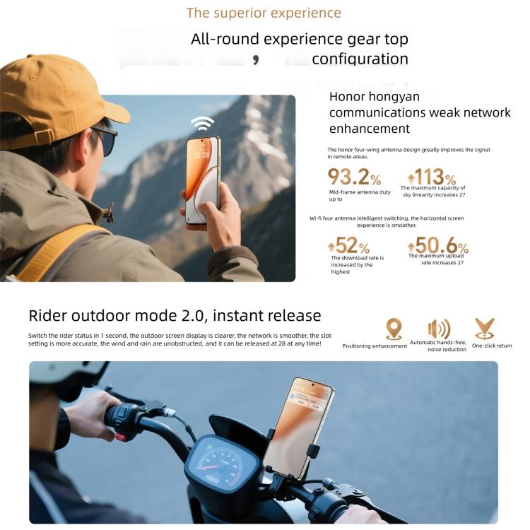 HonorX70, 8GB+128GB, Screen Fingerprint, 6.79 inch MagicOS 9.0 Snapdragon 6 Gen 4 Octa Core, Network: 5G, OTG, NFC, Support Google Play