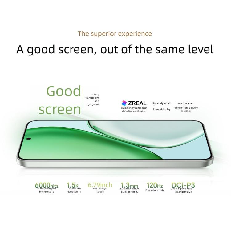 HonorX70, 8GB+128GB, Screen Fingerprint, 6.79 inch MagicOS 9.0 Snapdragon 6 Gen 4 Octa Core, Network: 5G, OTG, NFC, Support Google Play