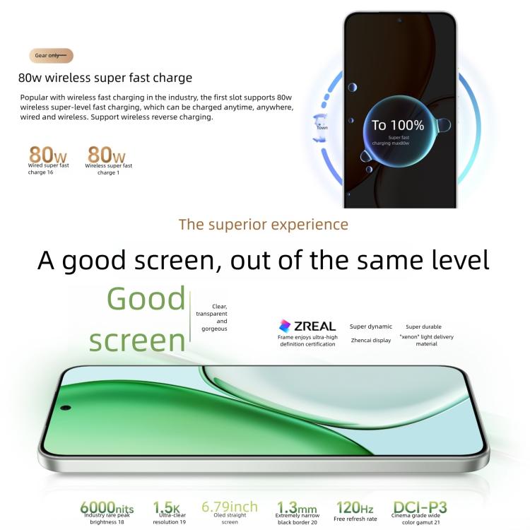 Honor X70, 12GB+512GB, Screen Fingerprint, 6.79 inch MagicOS 9.0 Snapdragon 6 Gen 4 Octa Core, Network: 5G, OTG, NFC, Support Google Play