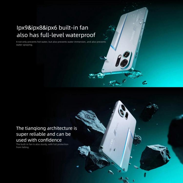 OPPO K13 Turbo Pro 5G, 12GB+256GB, Screen Fingerprint, 6.8 inch ColorOS 15.0 Snapdragon 8s Gen 4 Octa Core, NFC, OTG, Network: 5G