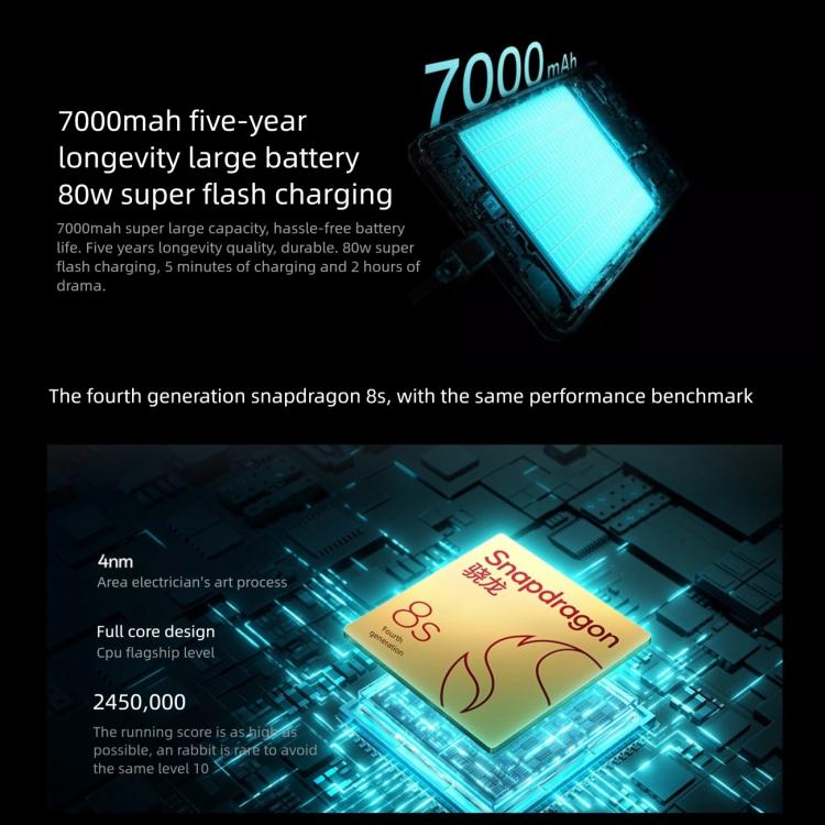 OPPO K13 Turbo Pro 5G, 16GB+512GB, Screen Fingerprint, 6.8 inch ColorOS 15.0 Snapdragon 8s Gen 4 Octa Core, NFC, OTG, Network: 5G