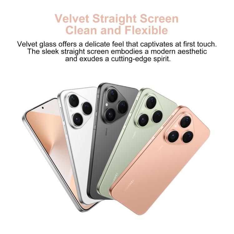 HUAWEI Pura 80, 12GB+1TB, Side Fingerprint Identification, 6.6 inch HarmonyOS 5.1, NFC, OTG, Not Support Google Play