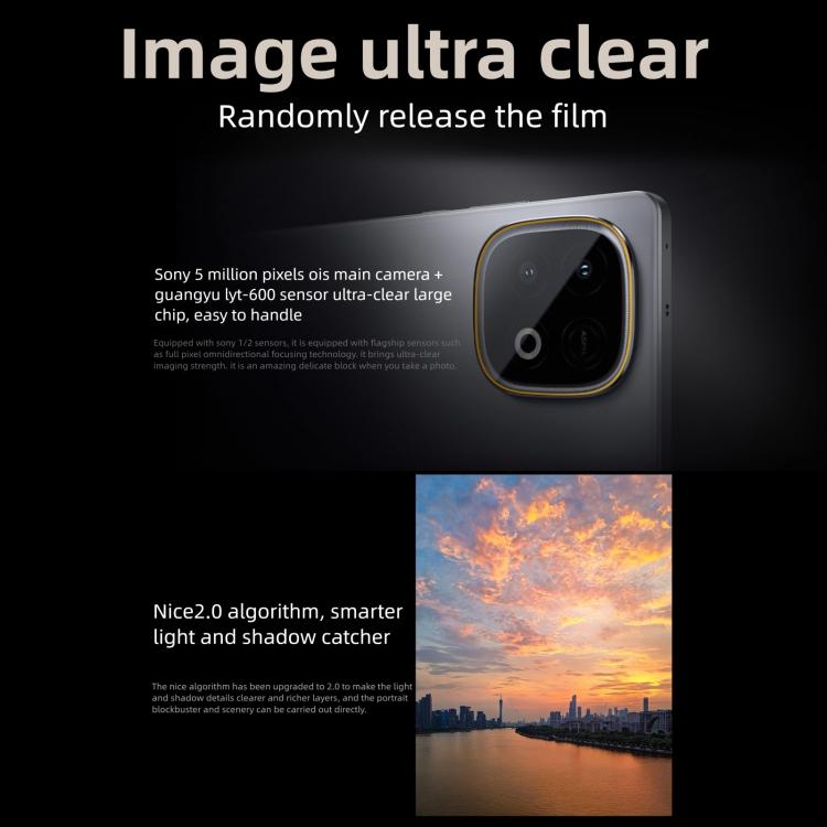 vivo iQOO Z10 Turbo+, 16GB+512GB, Screen Fingerprint, 6.78 inch Android 15 OriginOS 5 Snapdragon 8 Elite Octa Core, OTG, NFC, Network: 5G, Support Google Play