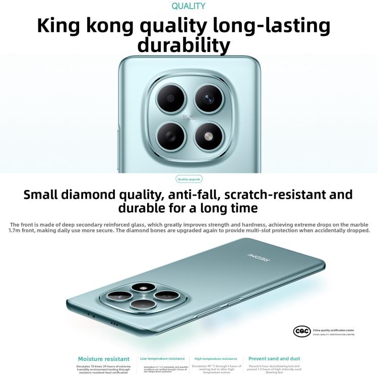 Xiaomi Redmi Note 15 5G, 6GB+128GB, 6.77 inch Xiaomi HyperOS 2 Snapdragon 6 Gen 3 Octa Core, Network: 5G