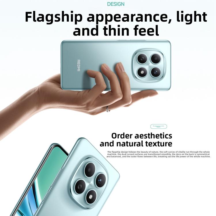 Xiaomi Redmi Note 15 5G, 8GB+256GB, 6.77 inch Xiaomi HyperOS 2 Snapdragon 6 Gen 3 Octa Core, Network: 5G