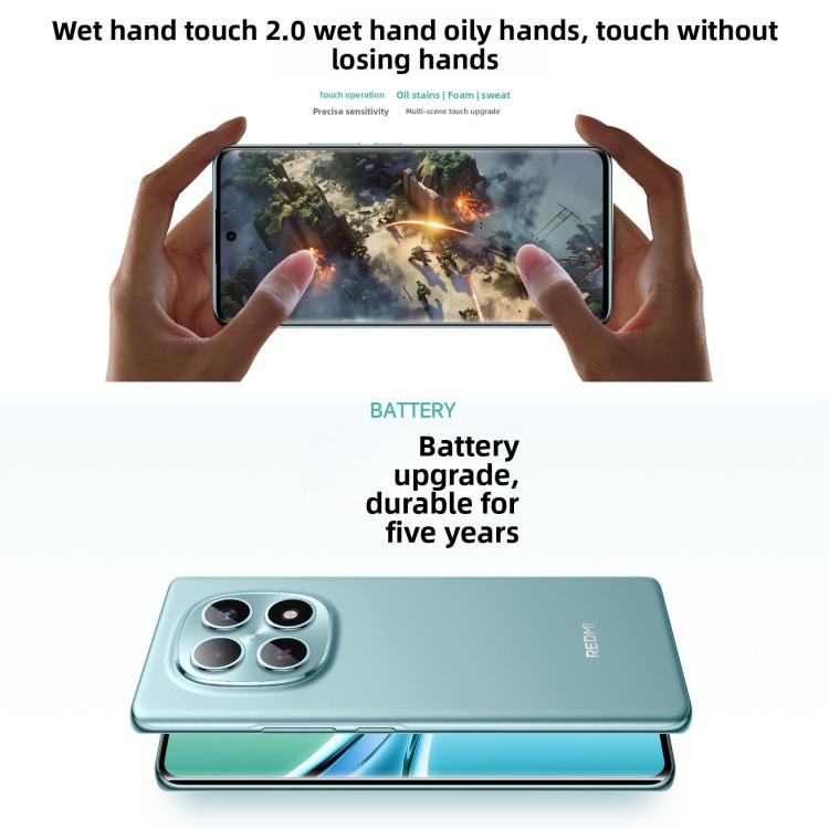 Xiaomi Redmi Note 15 5G, 12GB+256GB, 6.77 inch Xiaomi HyperOS 2 Snapdragon 6 Gen 3 Octa Core, Network: 5G