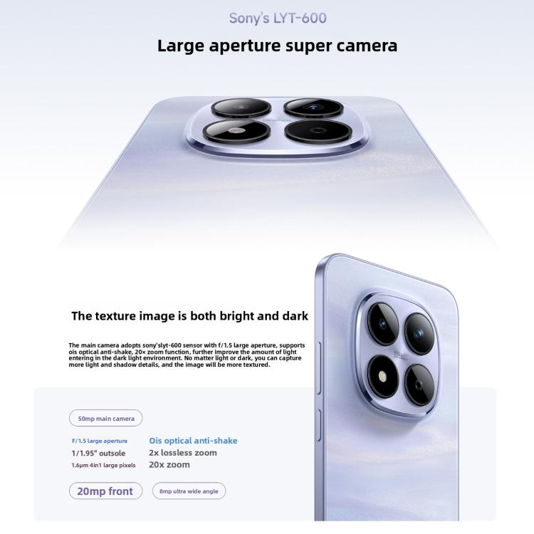 Xiaomi Redmi Note 15 Pro 5G, 8GB+256GB, 6.83 inch Xiaomi HyperOS 2 Dimensity 7400-Ultra Octa Core, Network: 5G, NFC