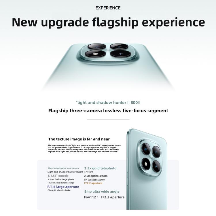 Xiaomi Redmi Note 15 Pro+ 5G, 16GB+512GB, 6.83 inch Xiaomi HyperOS 2 Snapdragon 7s Gen 4 Octa Core, Network: 5G, NFC