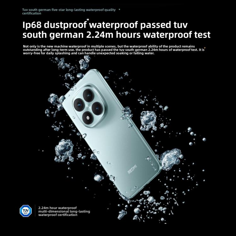 Xiaomi Redmi Note 15 Pro+ 5G, 16GB+512GB, 6.83 inch Xiaomi HyperOS 2 Snapdragon 7s Gen 4 Octa Core, Network: 5G, NFC