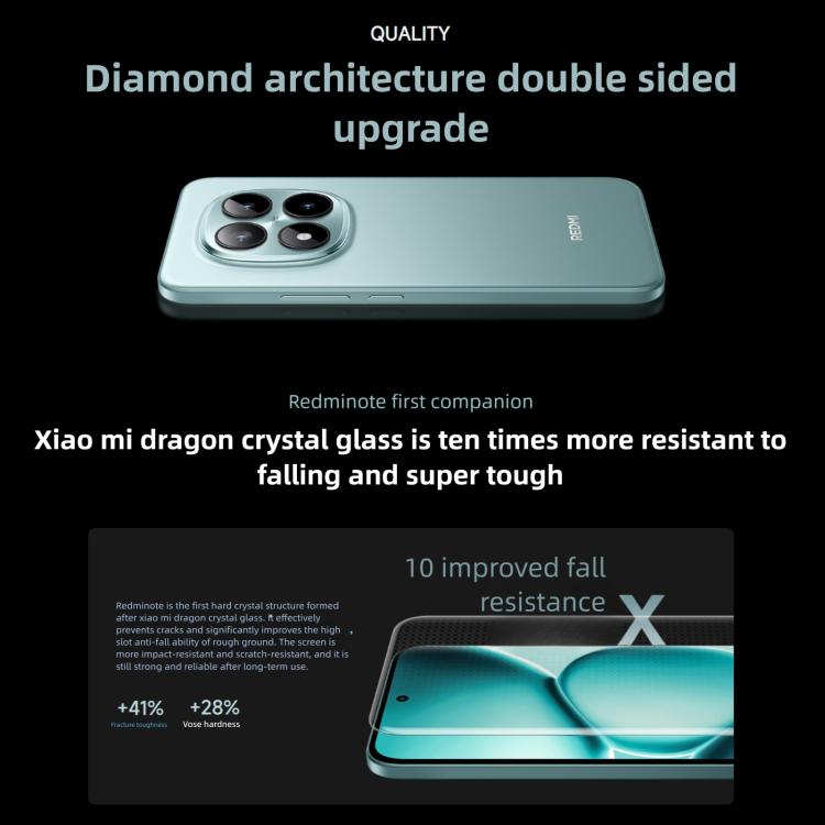 Xiaomi Redmi Note 15 Pro+ 5G Satellite, 16GB+512GB, 6.83 inch Xiaomi HyperOS 2 Snapdragon 7s Gen 4 Octa Core, Network: 5G, NFC