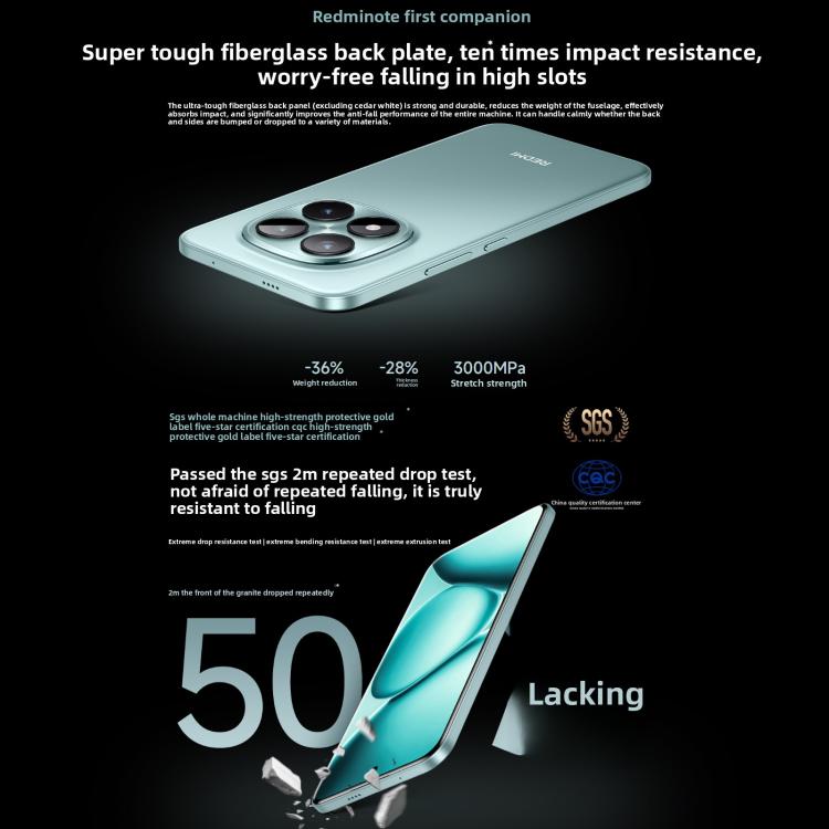 Xiaomi Redmi Note 15 Pro+ 5G Satellite, 16GB+512GB, 6.83 inch Xiaomi HyperOS 2 Snapdragon 7s Gen 4 Octa Core, Network: 5G, NFC