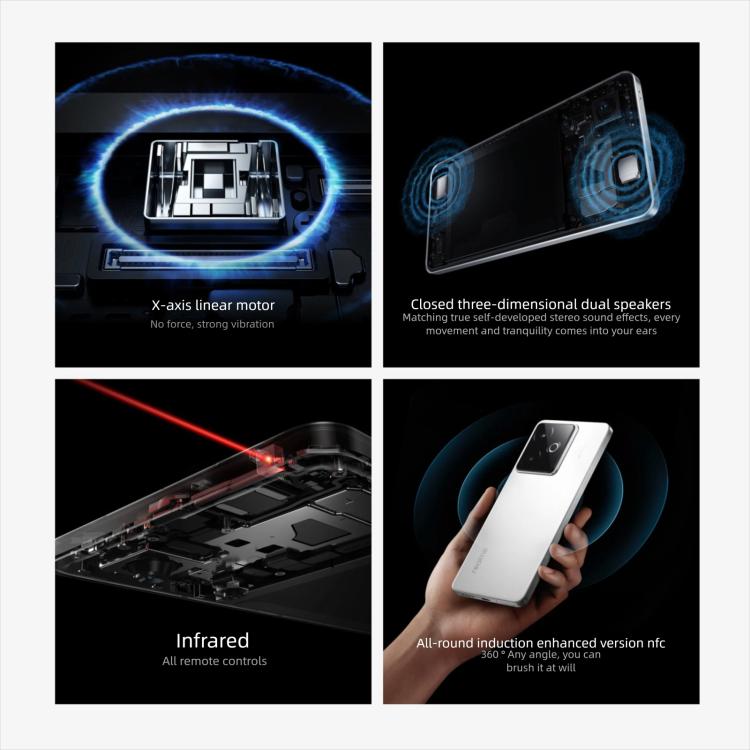 Realme GT7, 12GB+256GB, 6.8 inch Android 15 / Realme UI 6.0 MediaTek Dimensity 9400+ Octa Core, NFC, Network: 5G, Support Google Play