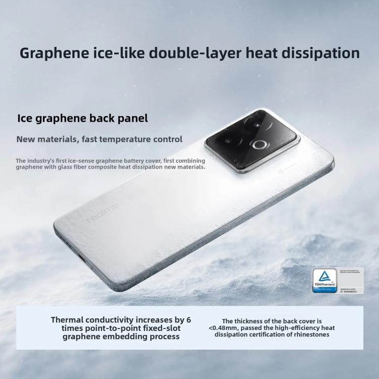 Realme GT7, 16GB+256GB, 6.8 inch Android 15 / Realme UI 6.0 MediaTek Dimensity 9400+ Octa Core, NFC, Network: 5G, Support Google Play