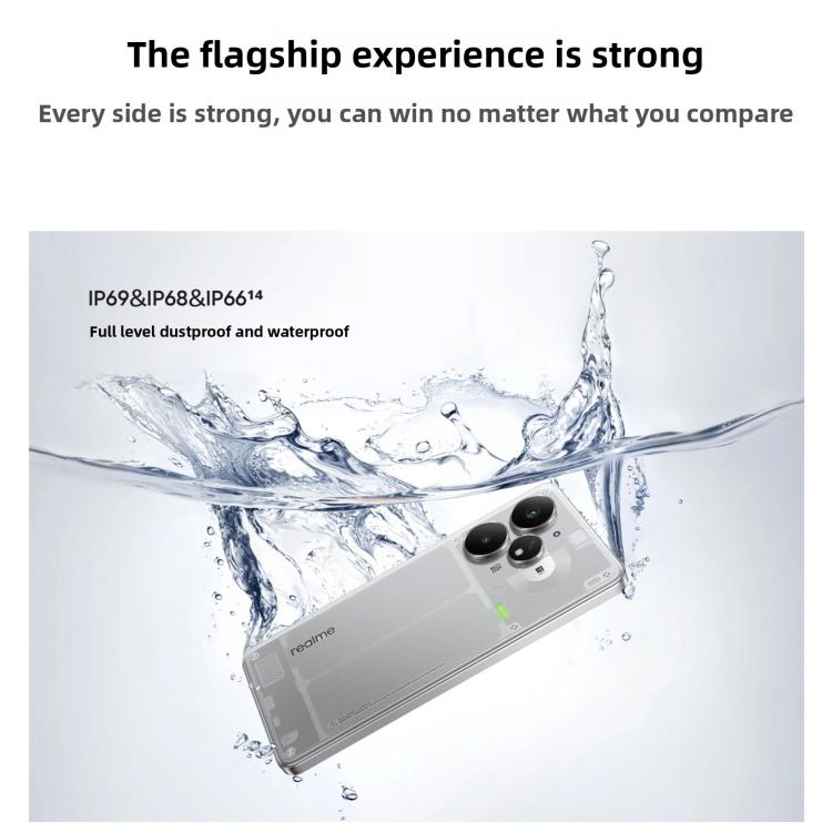 Realme Neo7 Turbo, 12GB+256GB, 6.8 inch Android 15 / Realme UI 6.0 MediaTek Dimensity 9400e Octa Core, NFC, Network: 5G, Support Google Play