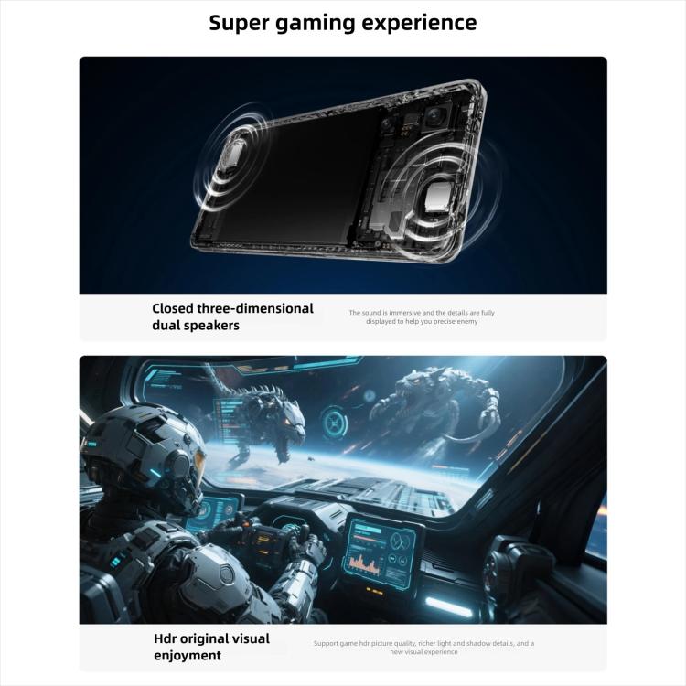 Realme Neo7 Turbo, 16GB+512GB, 6.8 inch Android 15 / Realme UI 6.0 MediaTek Dimensity 9400e Octa Core, NFC, Network: 5G, Support Google Play