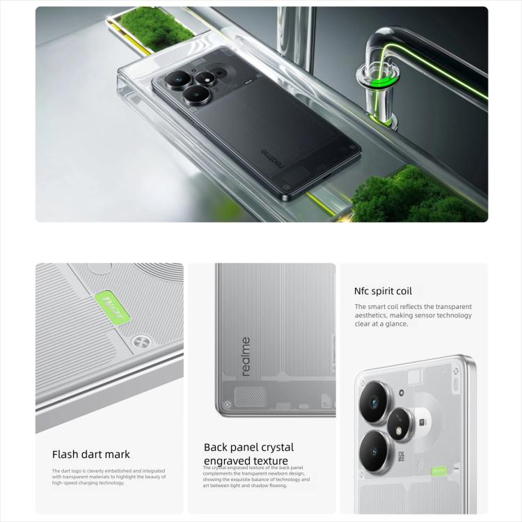 Realme Neo7 Turbo, 16GB+512GB, 6.8 inch Android 15 / Realme UI 6.0 MediaTek Dimensity 9400e Octa Core, NFC, Network: 5G, Support Google Play