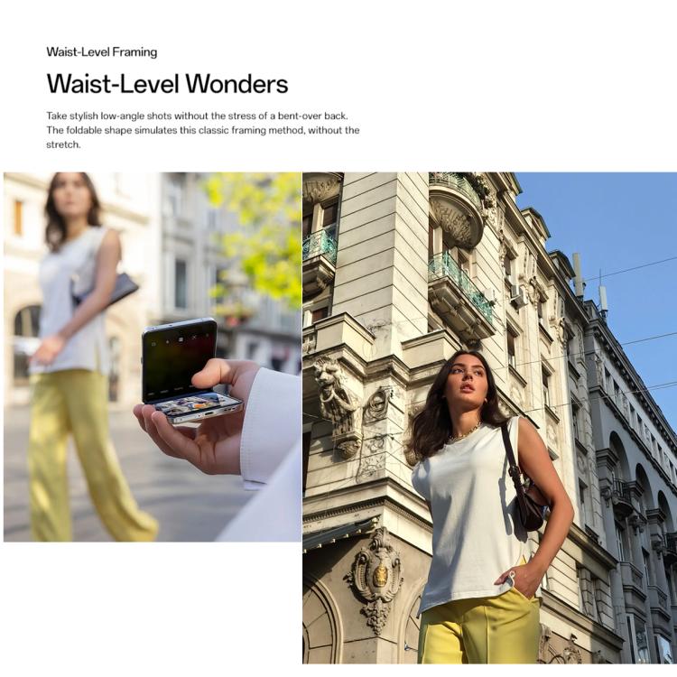 OPPO Find N3 Flip AI, 12GB+256GB, Face ID & Side Fingerprint Identification, 6.8 inch + 3.26 inch Screen ColorOS 13.2 Dimensity 9200 Octa Core, Network: 5G