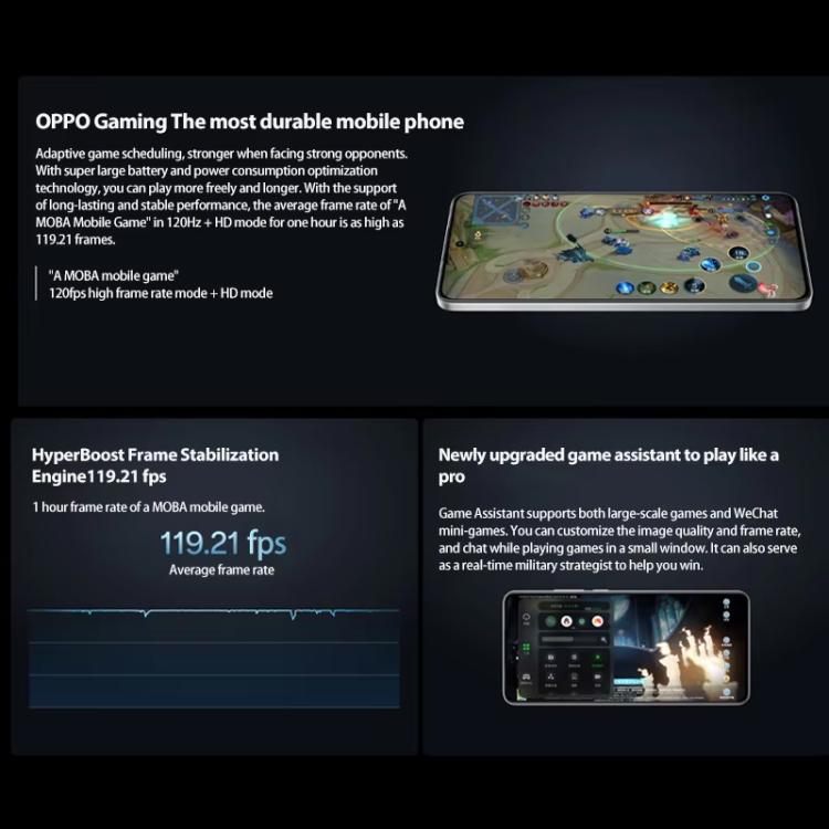 OPPO K12 Plus, 12GB+256GB, Screen Fingerprint, 6.7 inch ColorOS 14.0 Qualcomm Snapdragon 7 Gen 3 Octa Core, OTG, NFC, Network: 5G