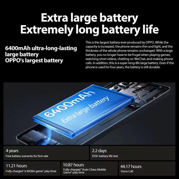 OPPO K12 Plus, 12GB+512GB, Screen Fingerprint, 6.7 inch ColorOS 14.0 Qualcomm Snapdragon 7 Gen 3 Octa Core, OTG, NFC, Network: 5G