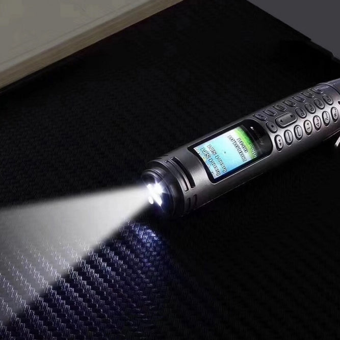 Multifunctional Remote Noise Reduction Back-clip Recording Pen with 0.96 inch Color Screen, Dual SIM Dual Standby, Support Bluetooth, GSM, LED Light, Handwriting