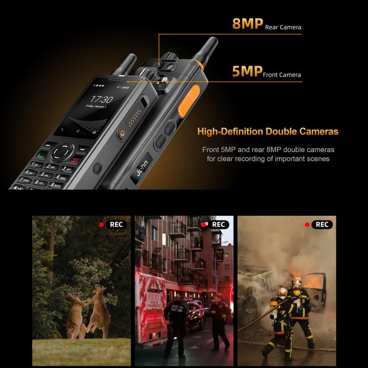 UNIWA F41 Rugged Phone, 1GB+8GB, 2.4 inch MediaTek MT6739,  4600mAh Battery, 21 Keys, Network: 4G