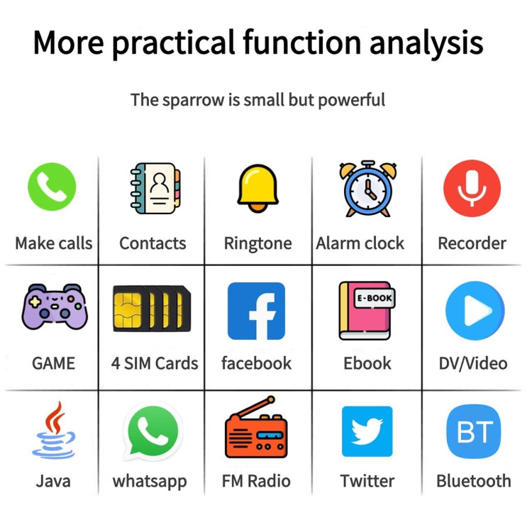 S5630, 2.8 inch, 3000mAh, 21 Key, Support Bluetooth, Flashlight, GSM, Quad SIM