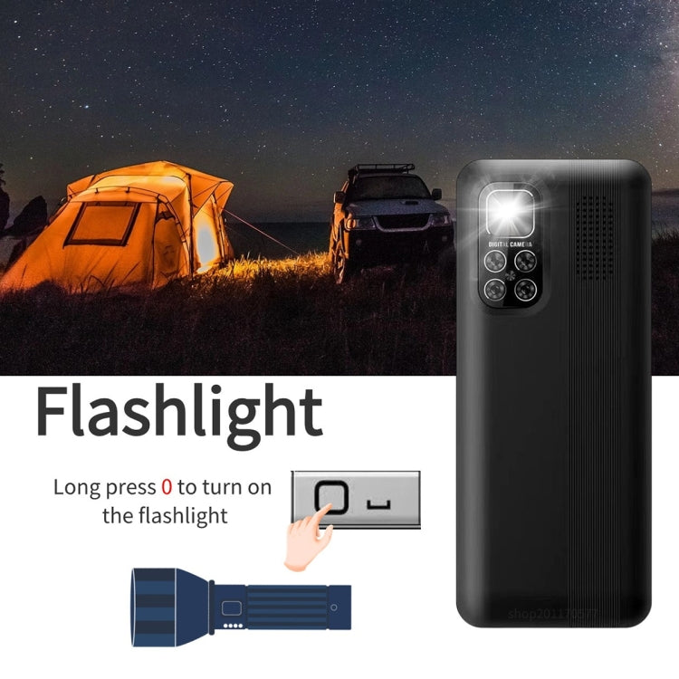 S5630, 2.8 inch, 3000mAh, 21 Key, Support Bluetooth, Flashlight, GSM, Quad SIM