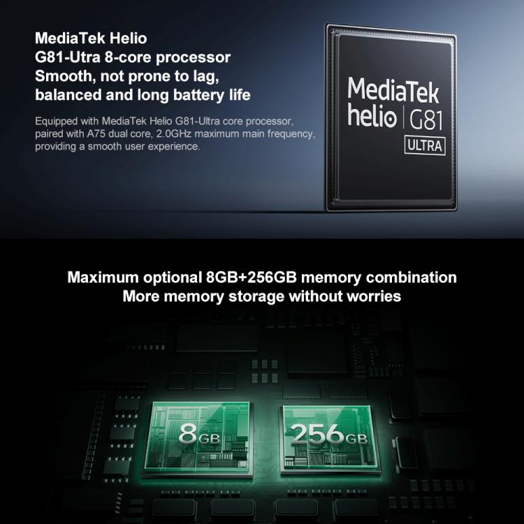 Xiaomi Redmi 14C, 4GB+64GB, 6.67 inch Xiaomi HyperOS MediaTek Helio G81-Ultra Octa Core, Network: 4G