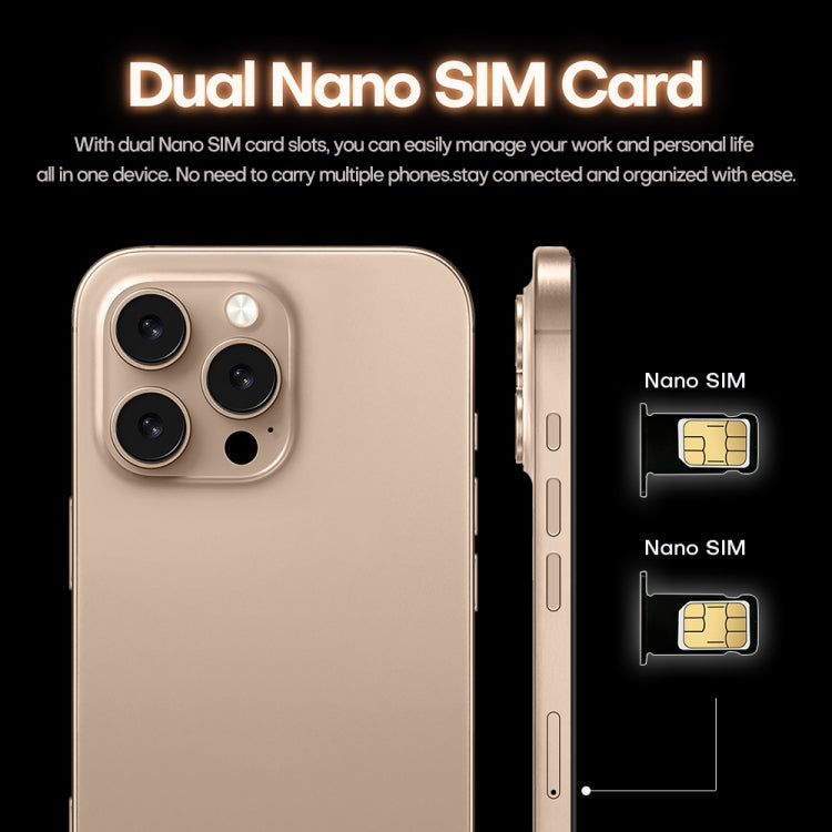 i16 Pro Max / A08, 3GB+32GB, 6.73 inch Screen, Face Identification, Android 8.1 MTK6753 Octa Core, Network: 3G, Dual SIM, US Plug