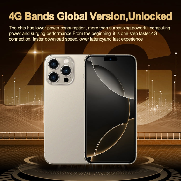 i16 Pro Max / Q5A, 6GB+128GB, 6.5 inch Screen, Face Identification, Android 10 MTK6762 Octa Core, OTG, NFC, Network: 4G, Dual SIM, AU Plug