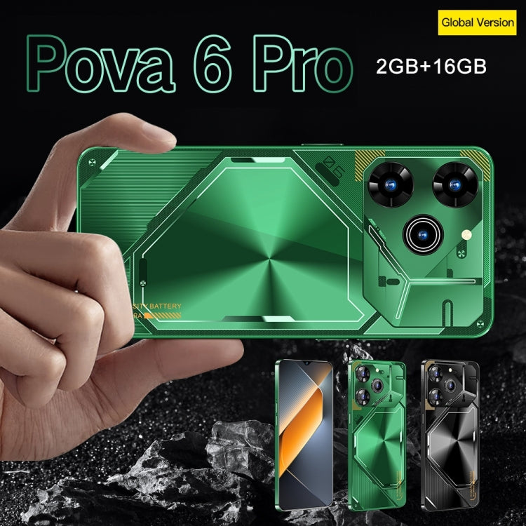 Pova 6 Pro / SDT39, 2GB+16GB, Face Identification, 6.28 inch Screen Android 6.0 SC7731 Quad Core, Network: 3G, Dual SIM
