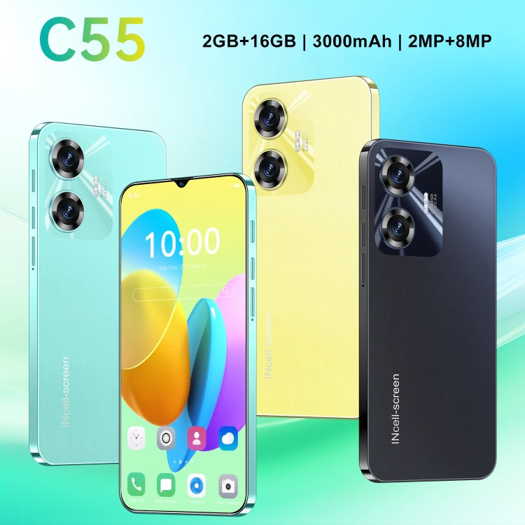 C55 / SDT80, 2GB+16GB, Face Identification, 6.28 inch Screen Android 8.1 MTK6737 Quad Core, Network: 4G, Dual SIM
