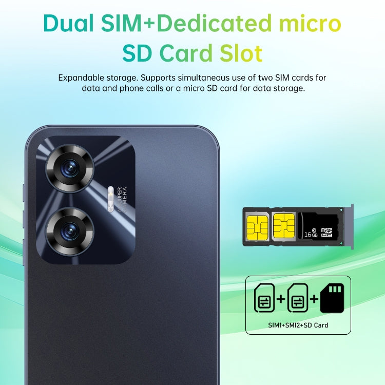 C55 / SDT80, 2GB+16GB, Face Identification, 6.28 inch Screen Android 8.1 MTK6737 Quad Core, Network: 4G, Dual SIM