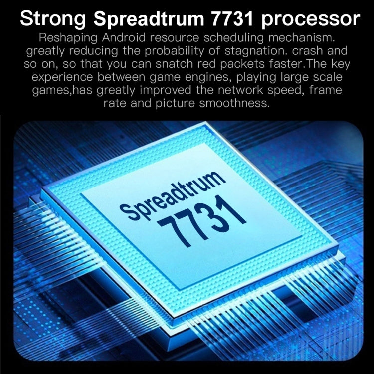 Face Identification, Android 6.0 Spreadtrum 7731 Quad Core, Network: 3G