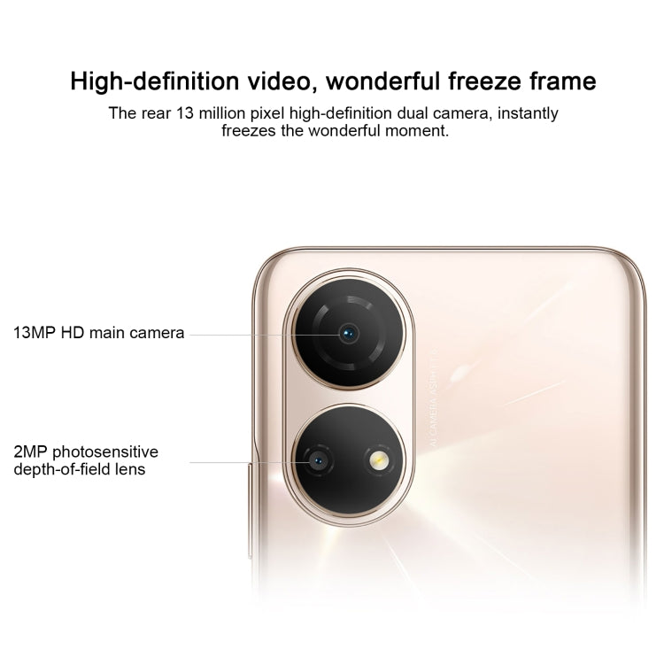 Dual Back Cameras, Face ID & Side Fingerprint Identification, 6.74 inch Magic UI 5.0 Dimensity 700 Octa Core up to 2.2GHz, Network: 5G, OTG, Not Support Google Play