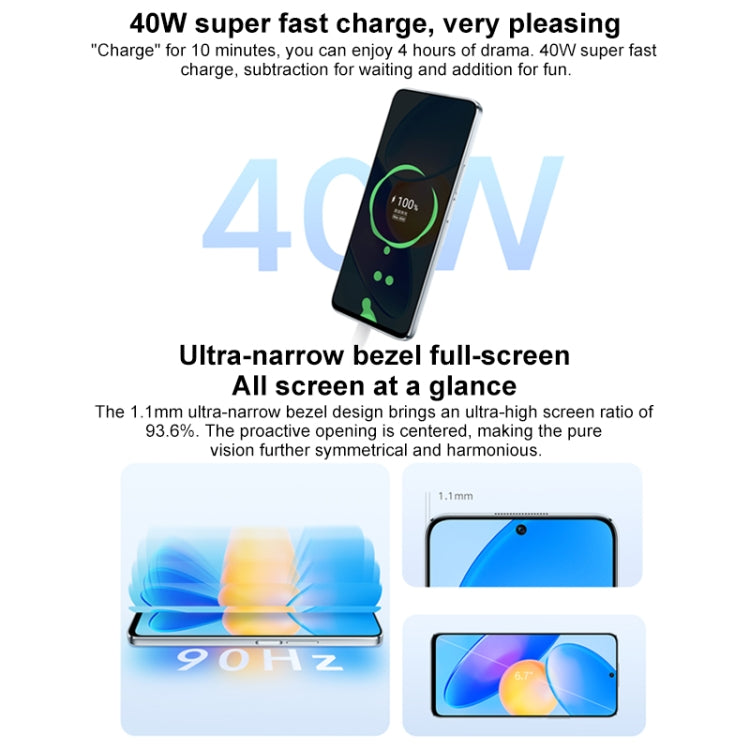 Dual Back Cameras, Side Fingerprint Identification, 4000mAh Battery, 6.7 inch Magic UI 5.0 (Android 11) MediaTek Dimensity 810 Octa Core up to 2.4GHz, Network: 5G, OTG, Not Support Google Play