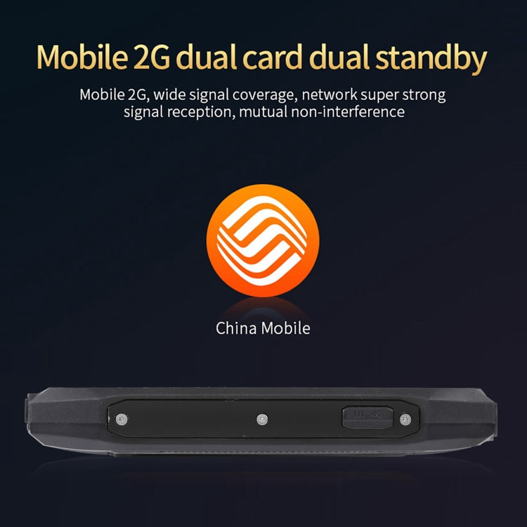 IP68 Waterproof Dustproof Shockproof, 2.4 inch, MTK6261D, 2000mAh Battery, Loud Box Speaker, FM, Network: 2G, Dual SIM