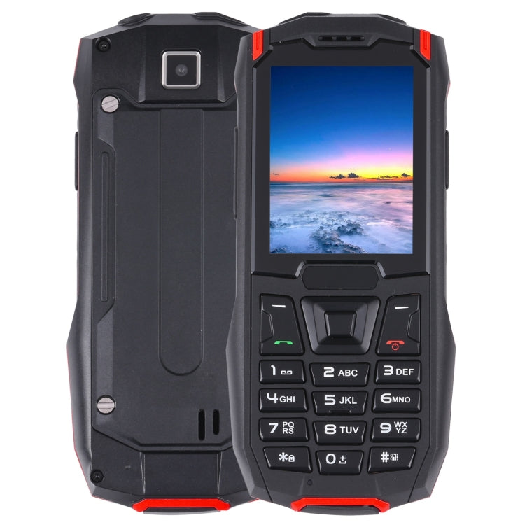 IP68 Waterproof Dustproof Shockproof, 2.4 inch, MTK6261D, 2500mAh Battery, SOS, FM, Dual SIM