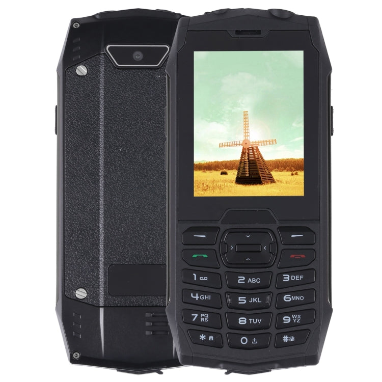 IP68 Waterproof Dustproof Shockproof, 2.8 inch, MTK6261D, 2000mAh Battery, SOS, FM, Dual SIM