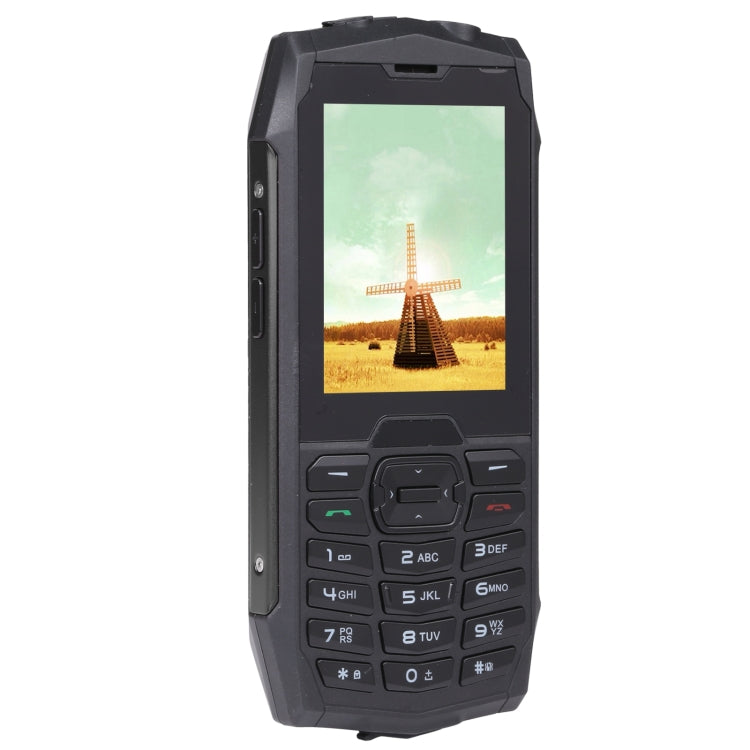 IP68 Waterproof Dustproof Shockproof, 2.8 inch, MTK6261D, 2000mAh Battery, SOS, FM, Dual SIM