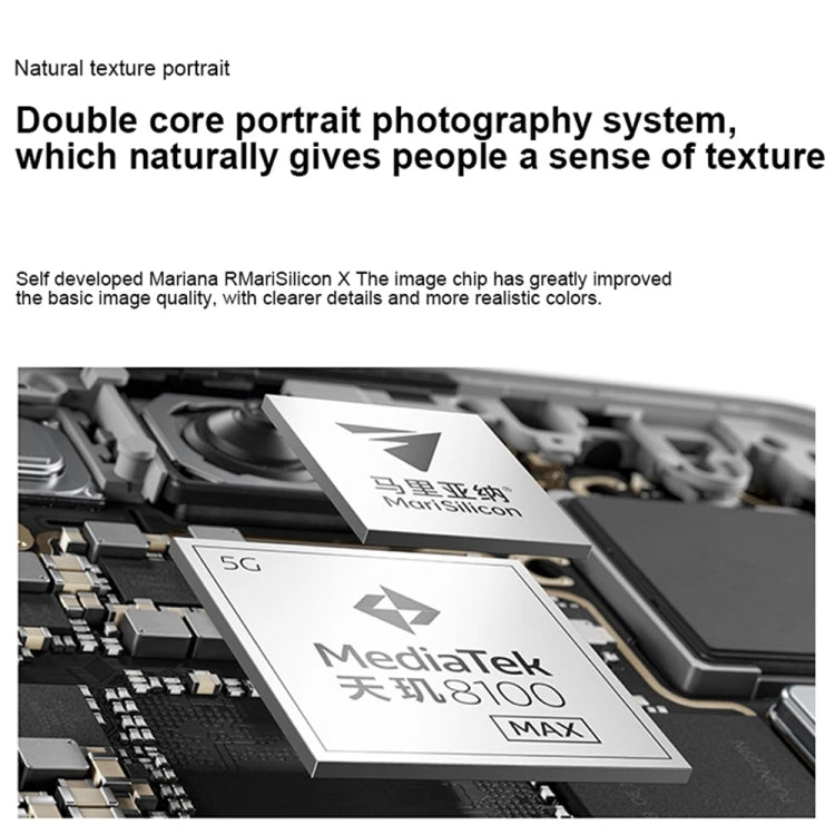 Dual Back Cameras, 6.7 inch ColorOS 13 / Android 13 Dimensity 8100-MAX Octa Core up to 2.85GHz, Network: 5G, Support Google Play