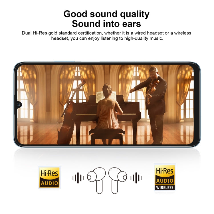 Dual Back Cameras, Side Fingerprint Identification, 6000mAh Battery, 6.74inch Magic UI 6.1 / Android 12  Dimensity 6020 Octa Core, Network: 5G, OTG, Not Support Google Play