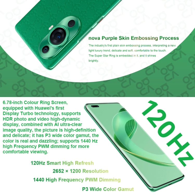 Dual Back + Dual Front Cameras, Screen Fingerprint Identification, 6.78 inch Kunlun Glass HarmonyOS Qualcomm Snapdragon 778G 4G Octa Core up to 2.4GHz, Network: 4G, OTG, NFC, Not Support Google Play