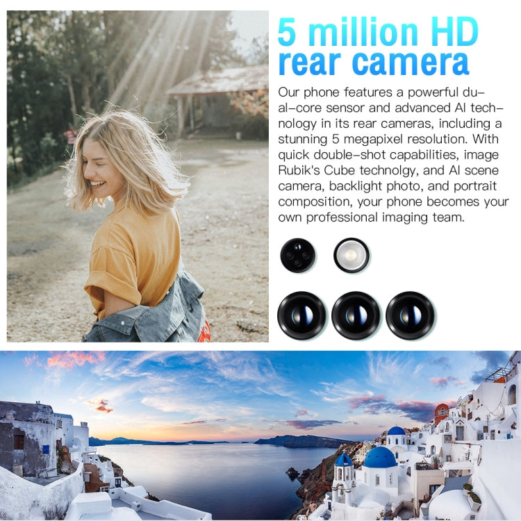 Face Identification, Android 9.1 MTK6580A Quad Core, Network: 3G